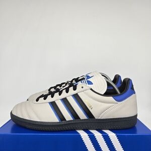 New Adidas Samba JP JR0965 'Grey Black Carbon' Men's Shoes Size 10